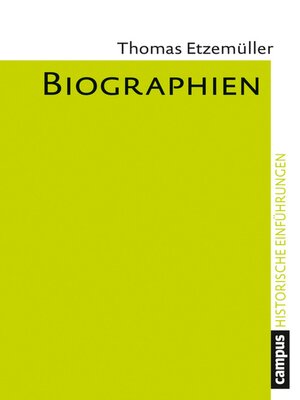 cover image of Biographien